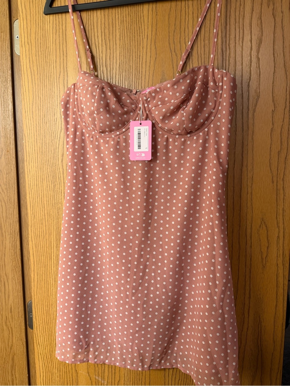 NWT Large Edikted Polka Dot Dress